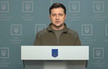 "Мы защищаем Украину наедине": Зеленский обратился к украинцам и россиянам