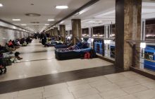 Почти во всех районах Киева обнаружили закрытые укрытия во время последней ракетной атаки