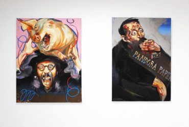 В Івано-Франківську зняли з виставки антисемітські картини