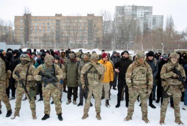 Τρομοκρατική άμυνα στο Κίεβο: έγινε γνωστό πόσοι άνθρωποι θέλουν να ενταχθούν στις τάξεις του