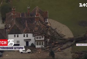 Великобританией, Нидерландами и еще тремя странами пронесся рекордно сильный шторм