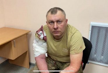 З'явилося відео допиту старшини розвідвзводу РФ, який здався в полон