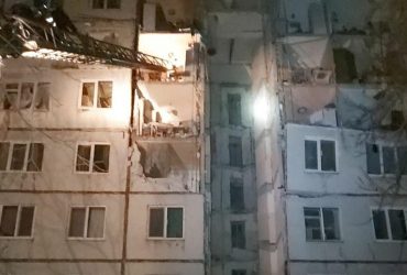 В Харькове снаряд попал в 9-этажку: погибла женщина