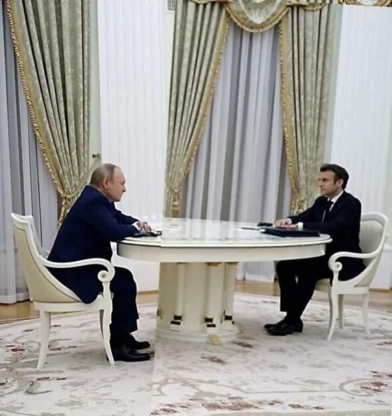 Фото Путина И Макрона
