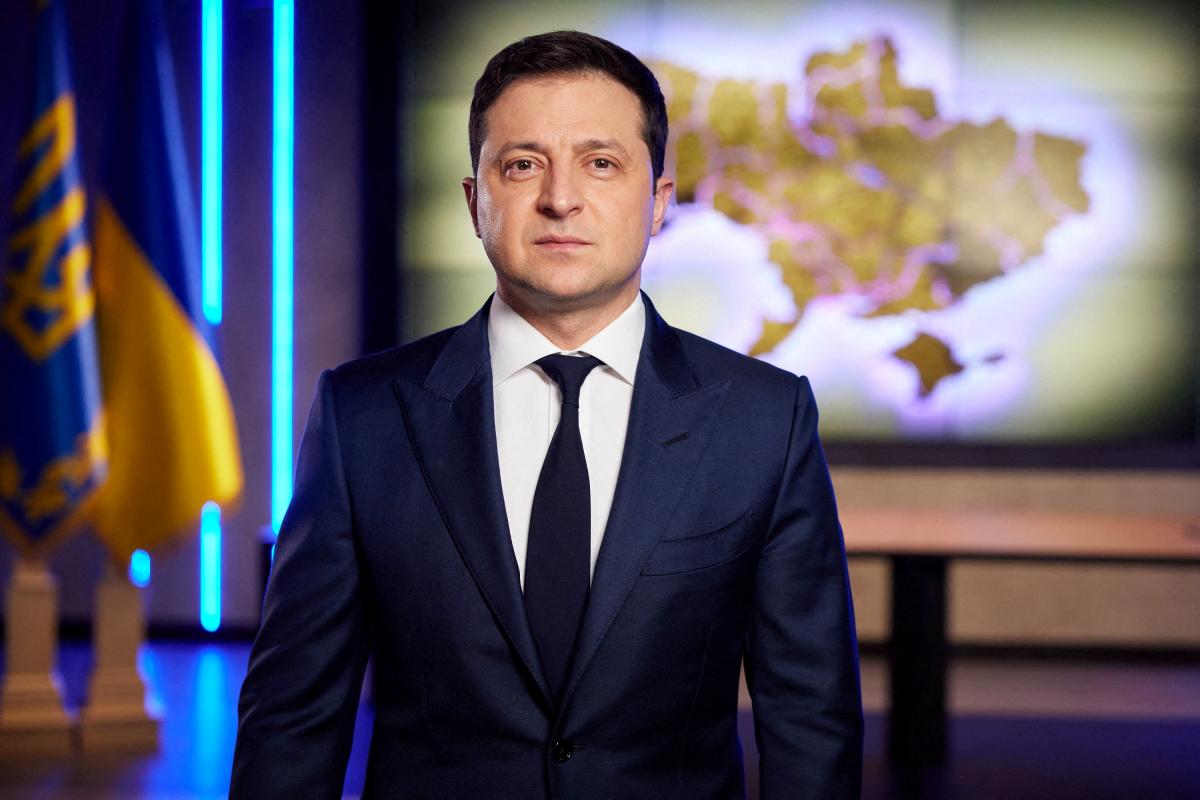 Володимир Зеленський привітав християн західного обряду з Великоднем / фото REUTERS Володимир Зеленський привітав християн західного обряду з Великоднем / фото REUTERS