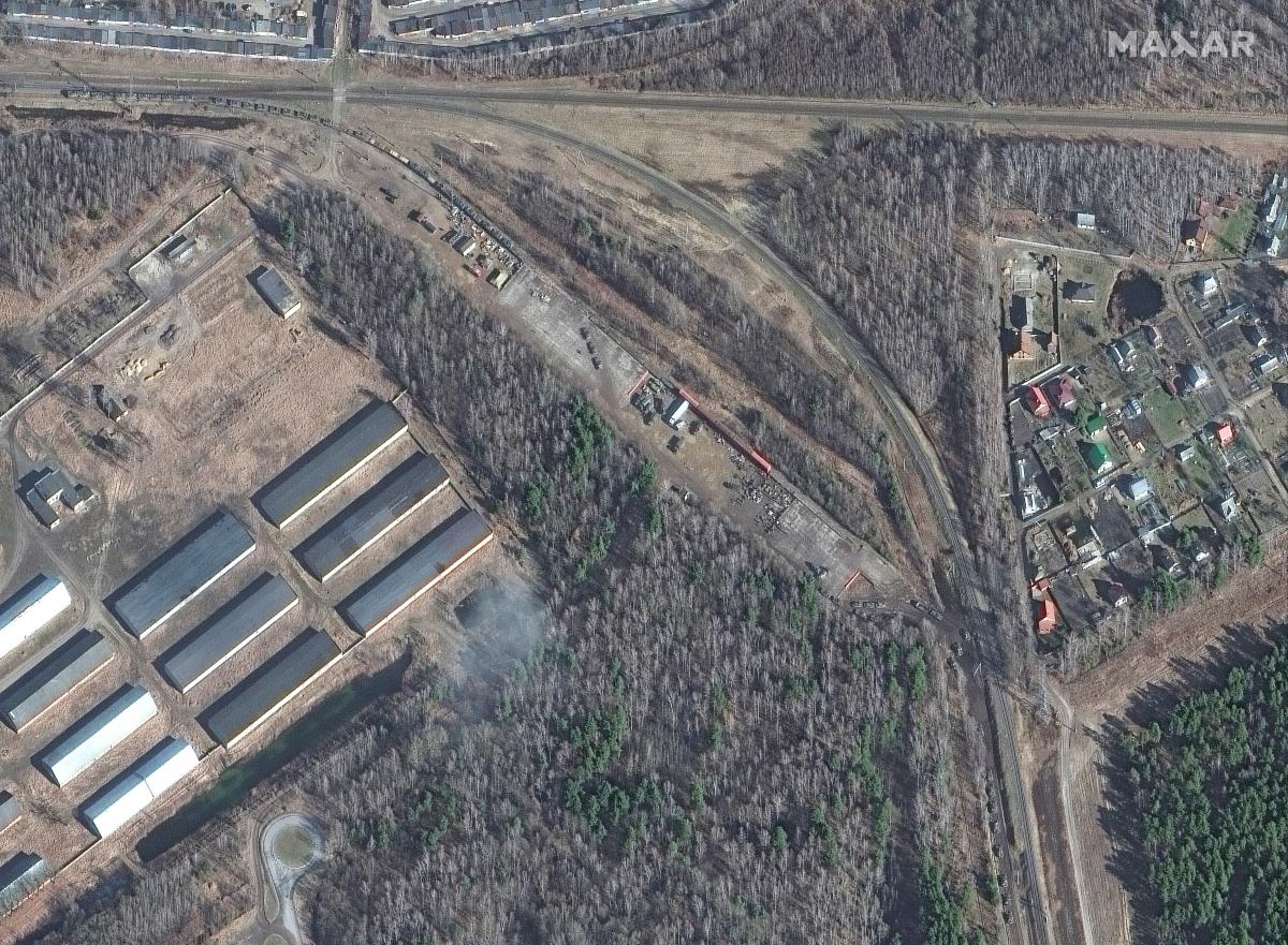 В ОП точно не знают, пересекла ли украинскую границу военная техника Беларуси / фото REUTERS