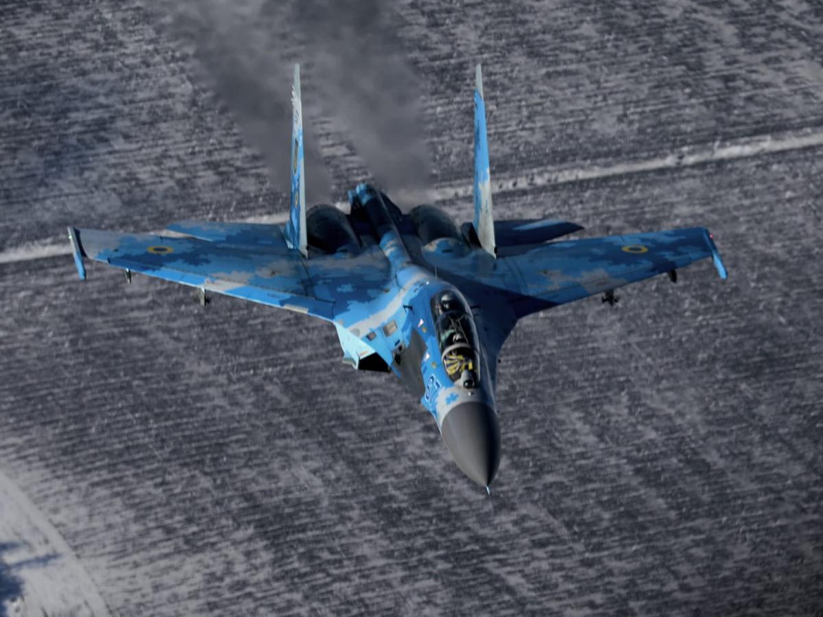 Ukrainian pilots daily hit the positions of the Russian troops / photo facebook.com/kpszsu