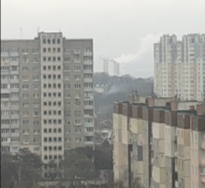 Київ і Вишгород здригаються від вибухів Київ і Вишгород здригаються від вибухів