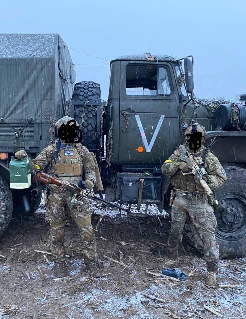 Захваченная украинскими военными российская техника