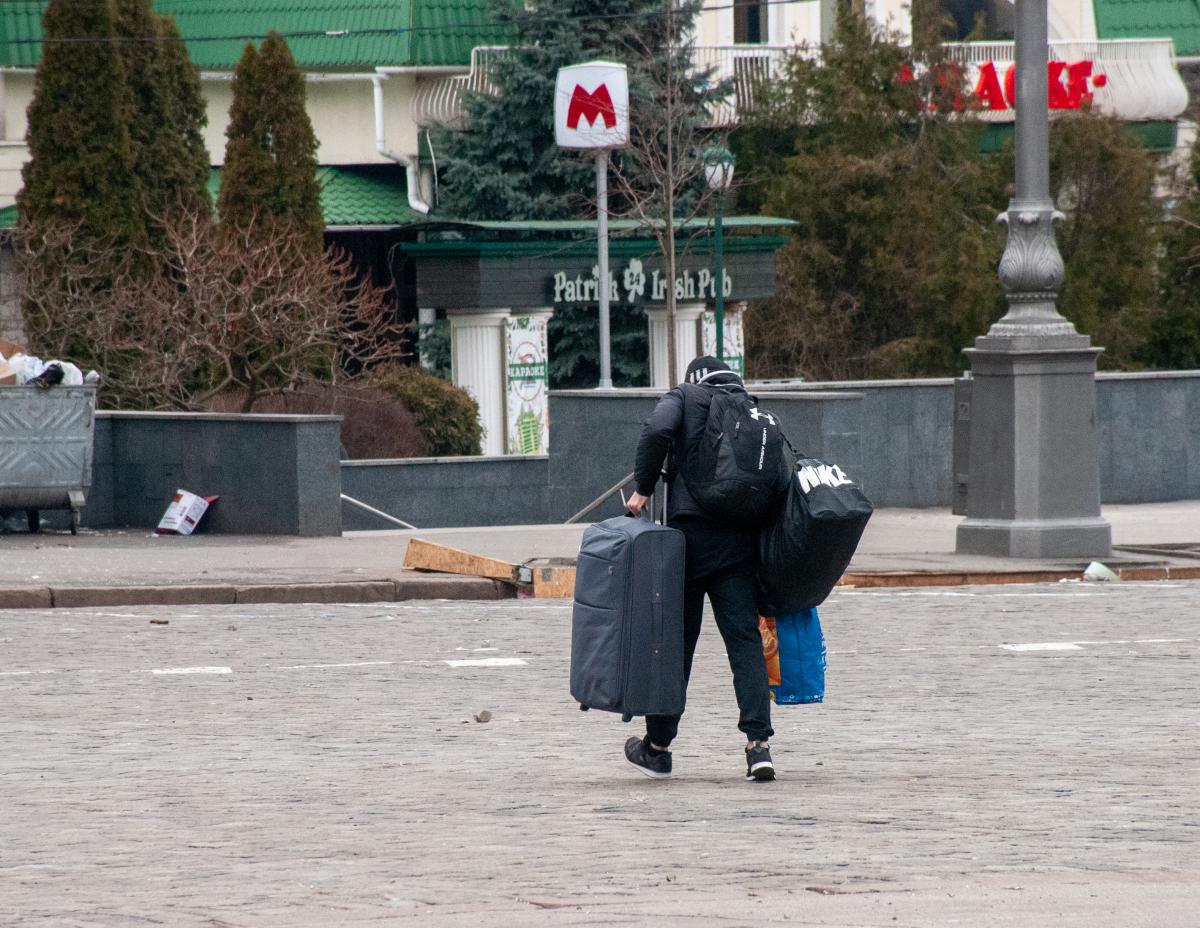 Терехов подчеркнул, что не всем харьковчанам нужно эвакуироваться / фото УНИАН (Андрей Мариенко)