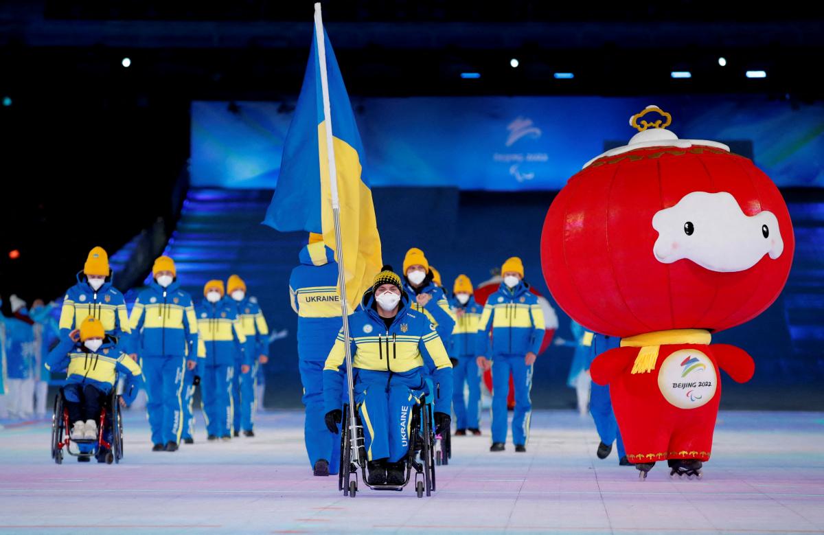 Сборная Украины на Паралимпиаде-2022 в Пекине / фото REUTERS