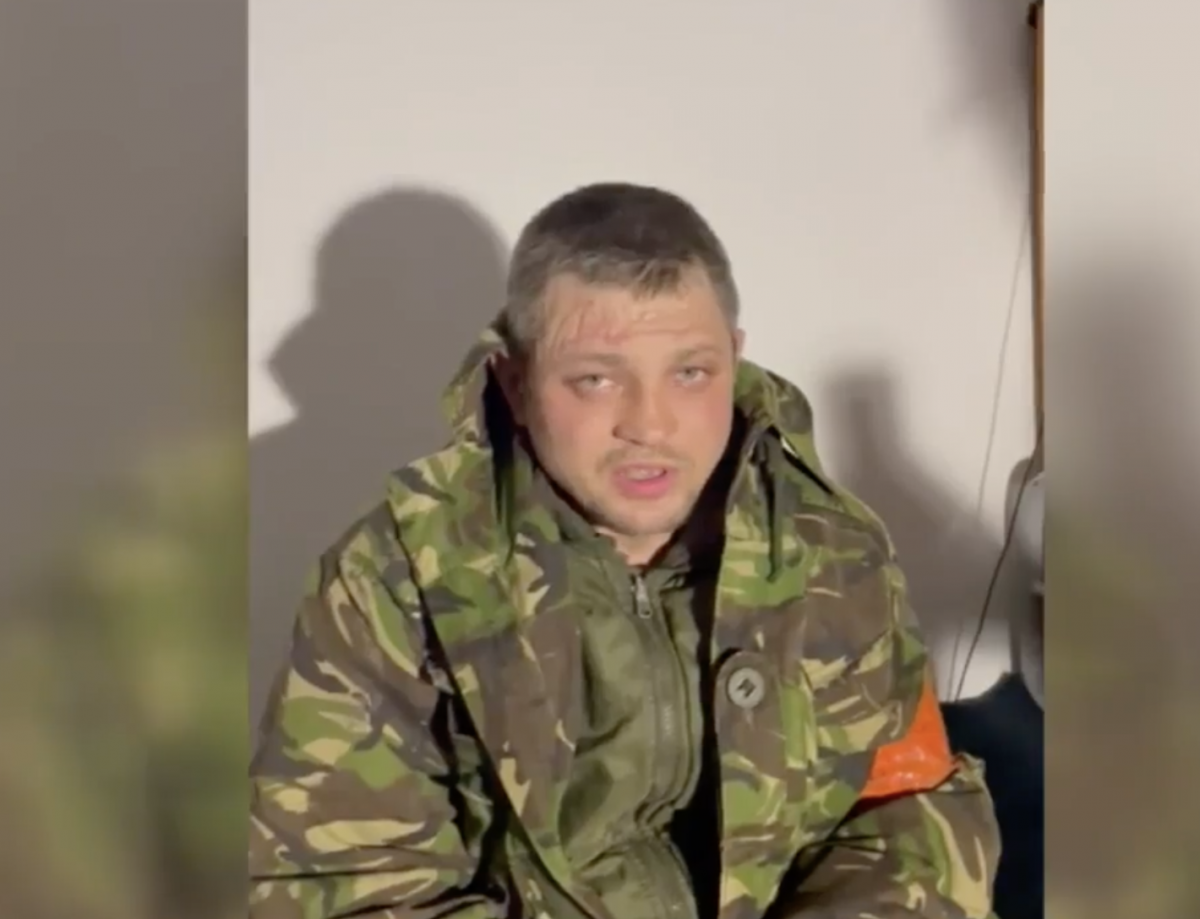 Затриманий окупант Затриманий окупант