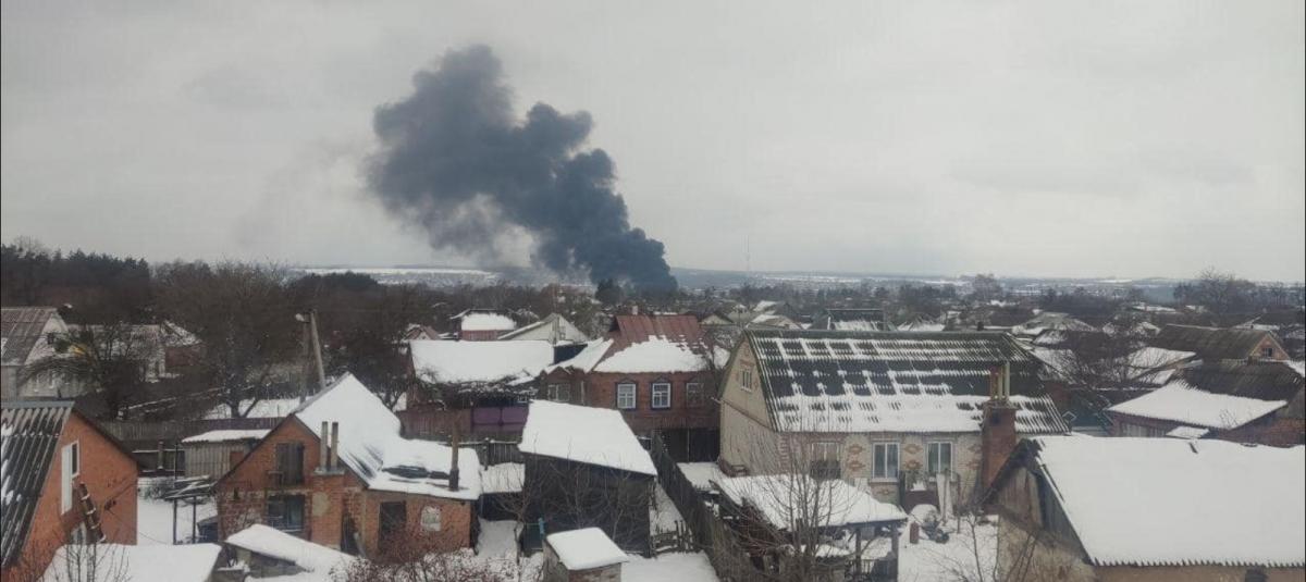 Оккупанты намерено разрушили больницу в Тростянце \ фото глава Тростянецкого горсовета Юрий Бова Оккупанты намерено разрушили больницу в Тростянце \ фото глава Тростянецкого горсовета Юрий Бова