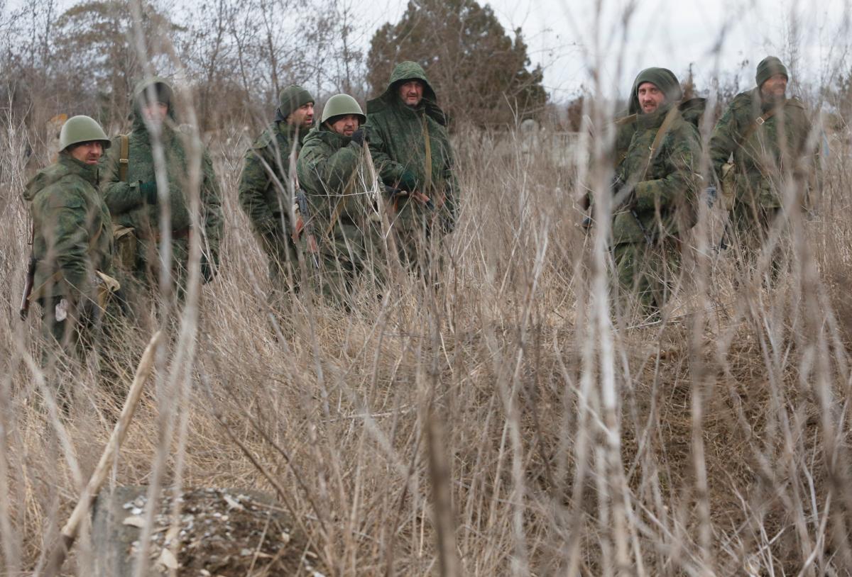 The Ukrainians explained to the invaders why they should flee from Ukraine / photo REUTERS