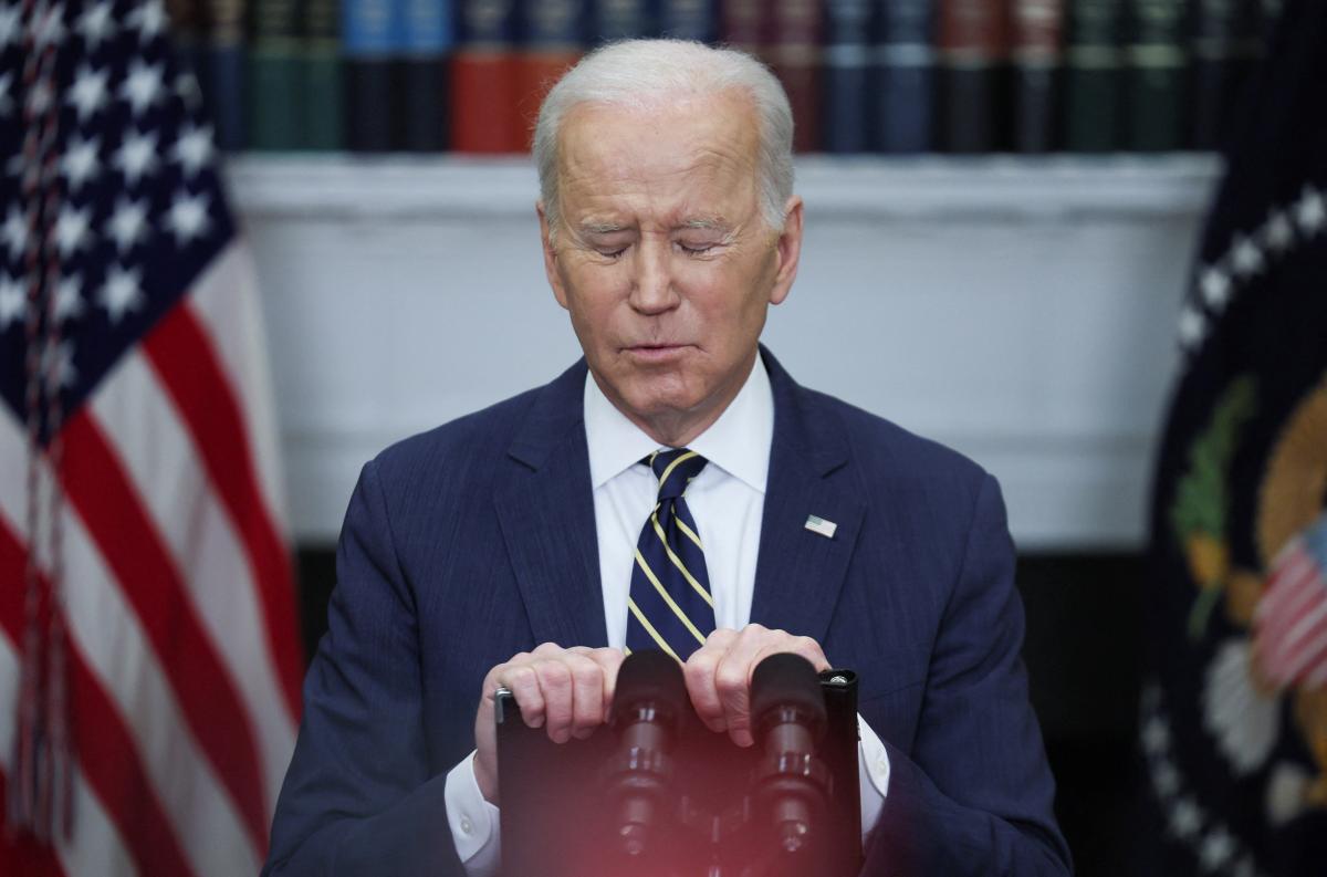 Joe Biden approved the allocation of tens of billions of dollars in aid to Ukraine / photo REUTERS