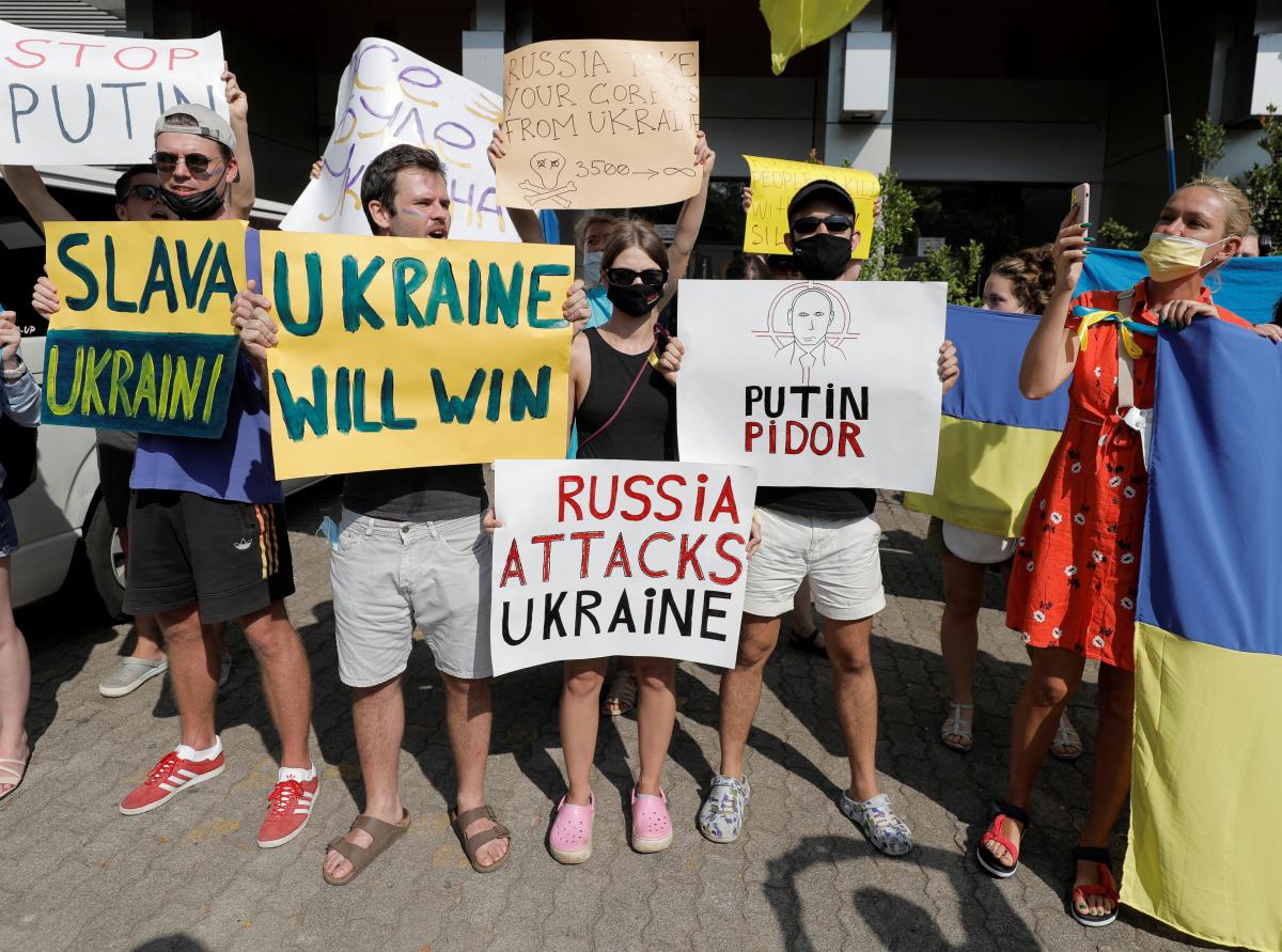 Украинские туристы бойкотируют россиян / фото REUTERS