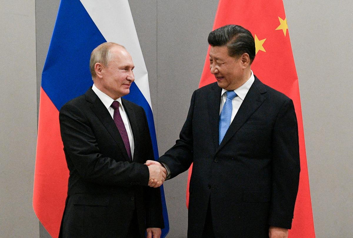 Путин прилетел в Китай / фото REUTERS
