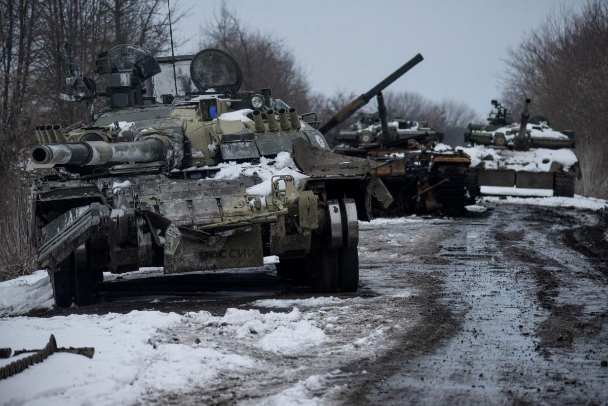 24 февраля 2022 года РФ начала бомбить украинские города / фото REUTERS