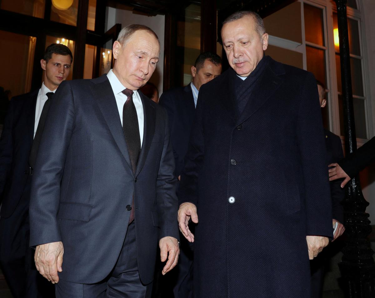 Путин рассказал Эрдогану, чего он хочет от Украины / фото REUTERS