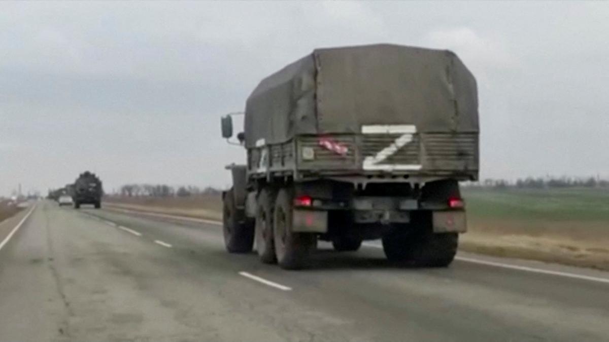 Россия вторглась на территорию Украины утром 24 февраля / REUTERS