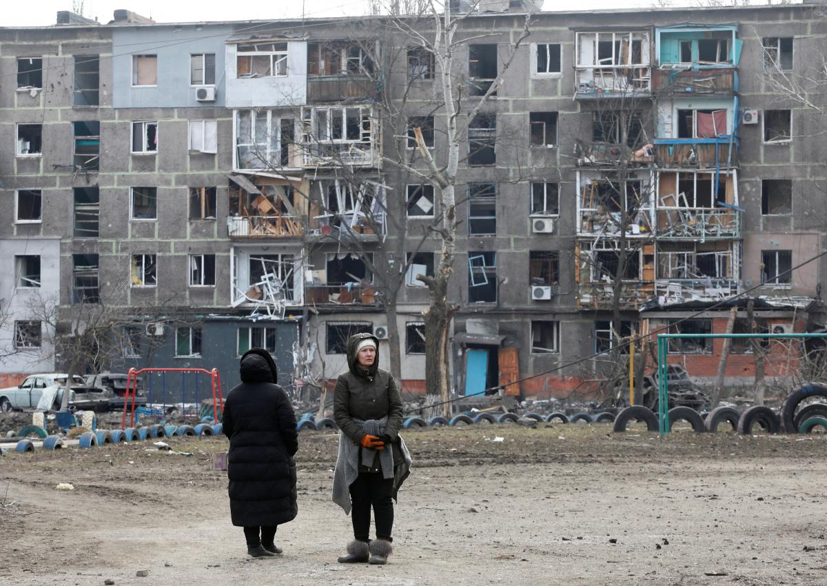 Росія окупувала Маріуполь / фото REUTERS Росія окупувала Маріуполь / фото REUTERS