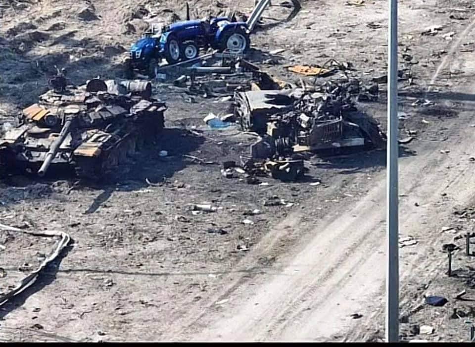Уничтожена военная техника / фото facebook.com/GeneralStaff.ua Уничтожена военная техника / фото facebook.com/GeneralStaff.ua
