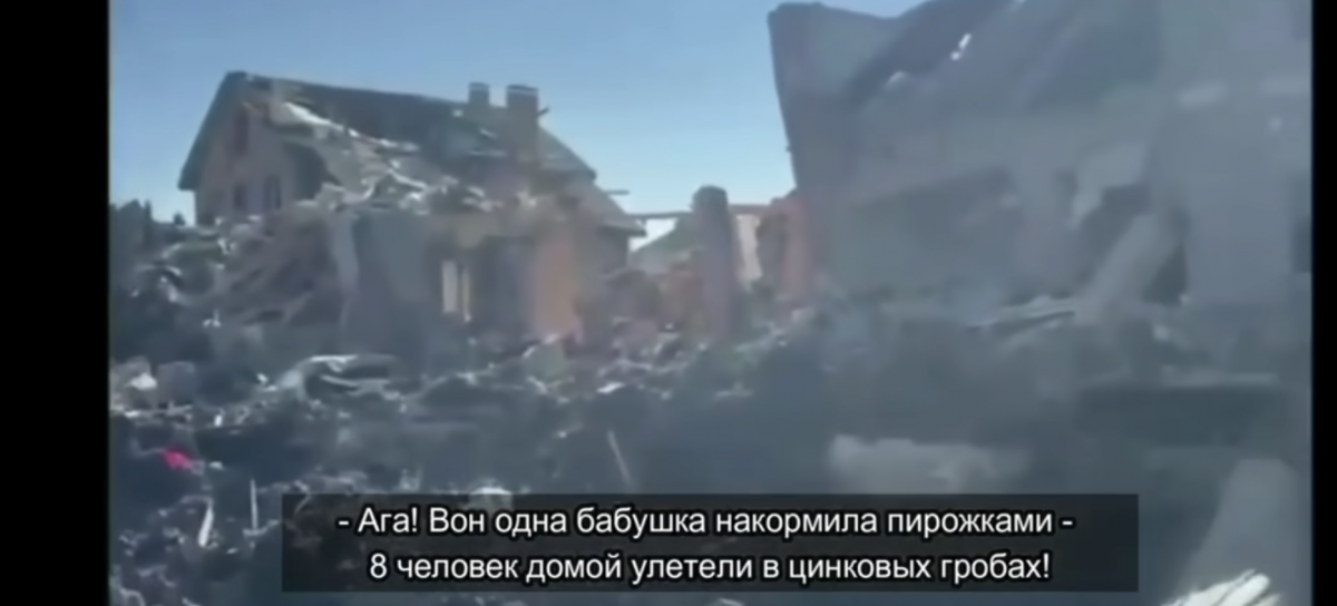 Українці не раді приходу окупантів / скріншот Українці не раді приходу окупантів / скріншот