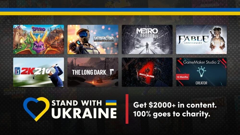 Набір Humble Bundle на підтримку України / скриншот humblebundle.com Набір Humble Bundle на підтримку України / скриншот humblebundle.com