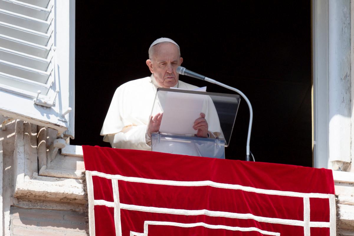 Папа Римский снова вспомнил о войне в Украине фото REUTERS