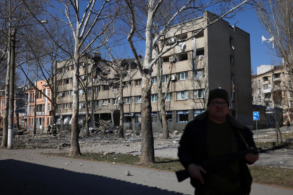 What is happening in Nikolaev today?  / photo REUTERS