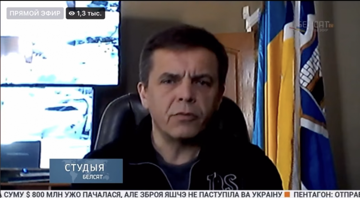 Сухомлин обратился к белорусам / Скриншот Сухомлин обратился к белорусам / Скриншот
