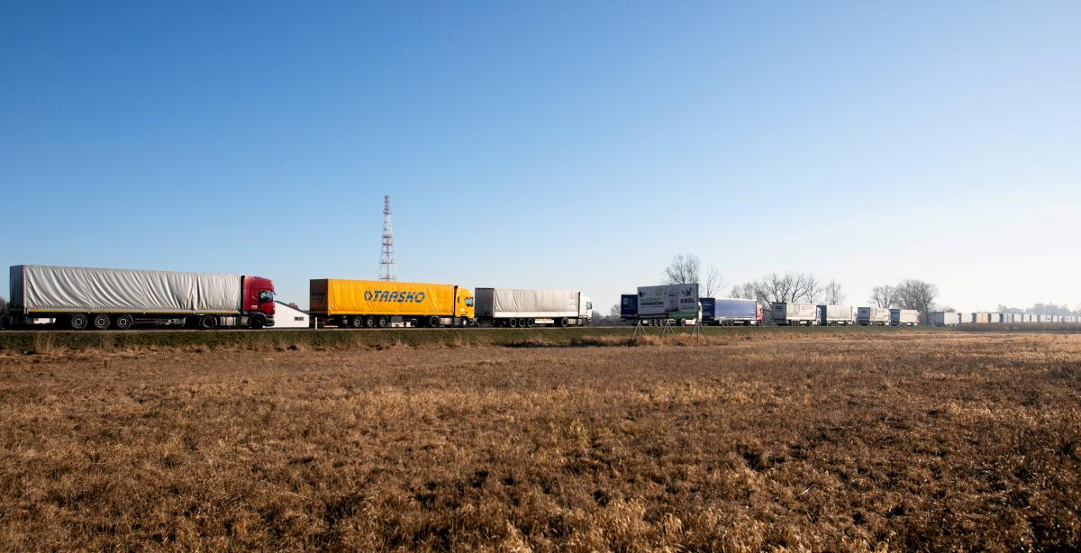 Украинские компании теряют до миллиона гривен ежедневно из-за забастовки / фото REUTERS