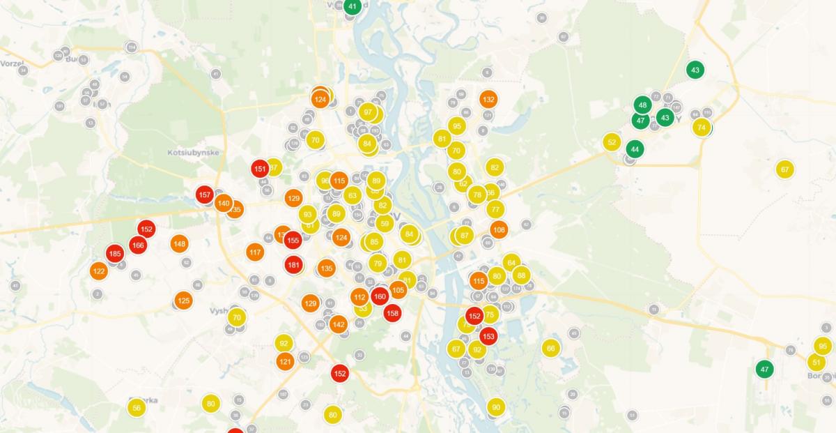 Киев снова накрыл смог (фото) Киев снова накрыл смог (фото)