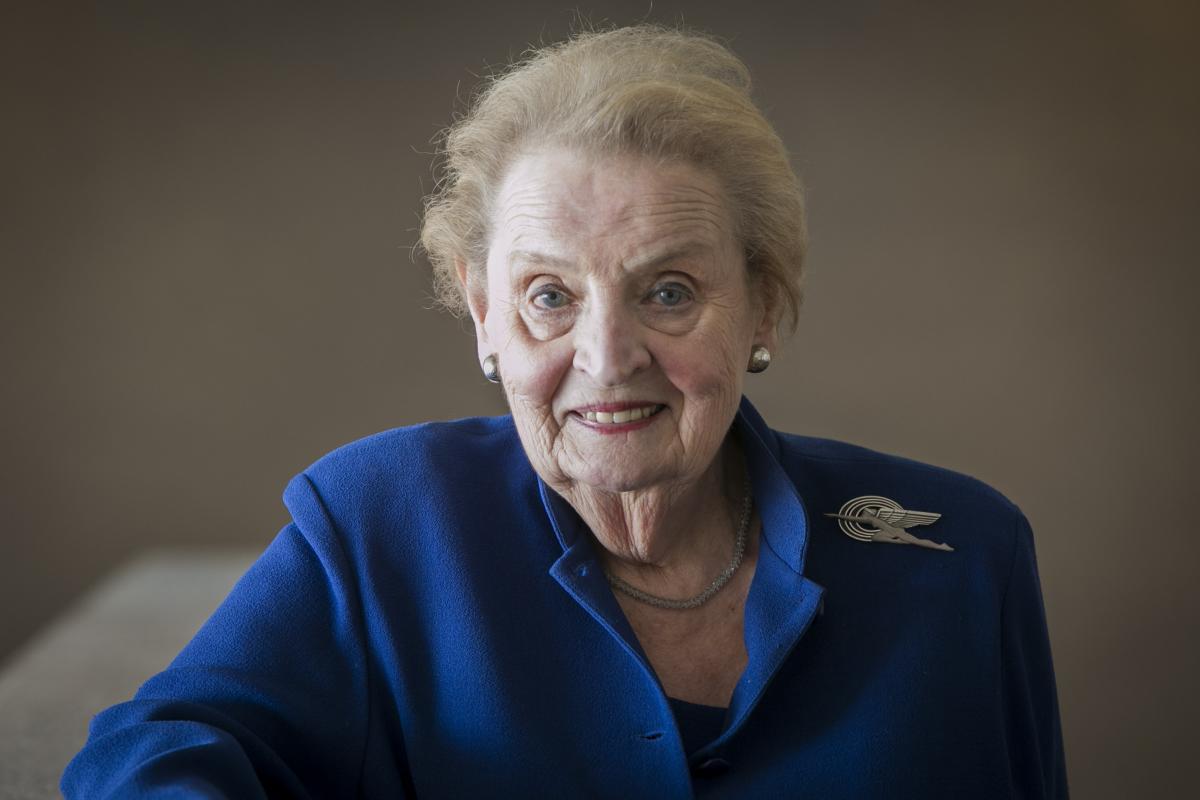 В возрасте 84 лет скончалась Мадлен Олбрайт / фото CPR