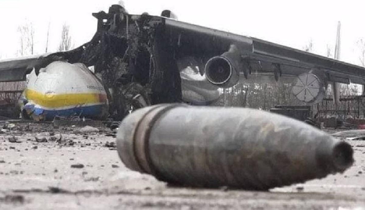  "Мрия" сгорела в результате воздушной атаки российских войск на аэропорт Гостомель под Киевом / фото t.me/usov_ua