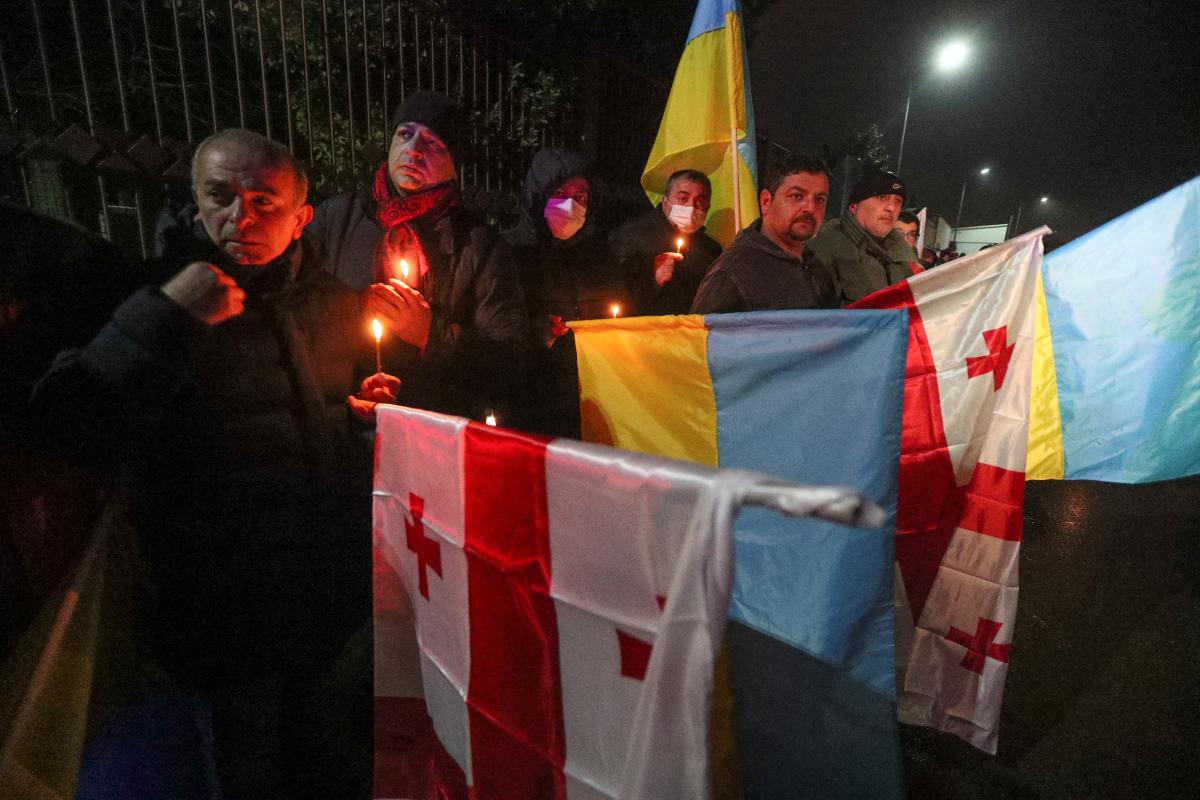 Грузія підтримує Україну в цій війні / фото REUTERS Грузія підтримує Україну в цій війні / фото REUTERS