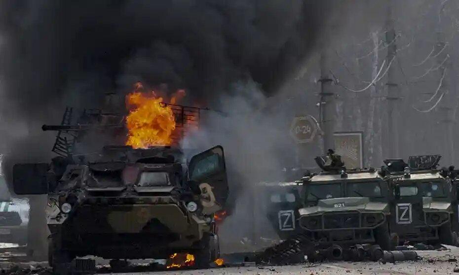 Российская армия в Украине сосредоточится на "освобождении Донбасса" / фото The Guardian Российская армия в Украине сосредоточится на "освобождении Донбасса" / фото The Guardian