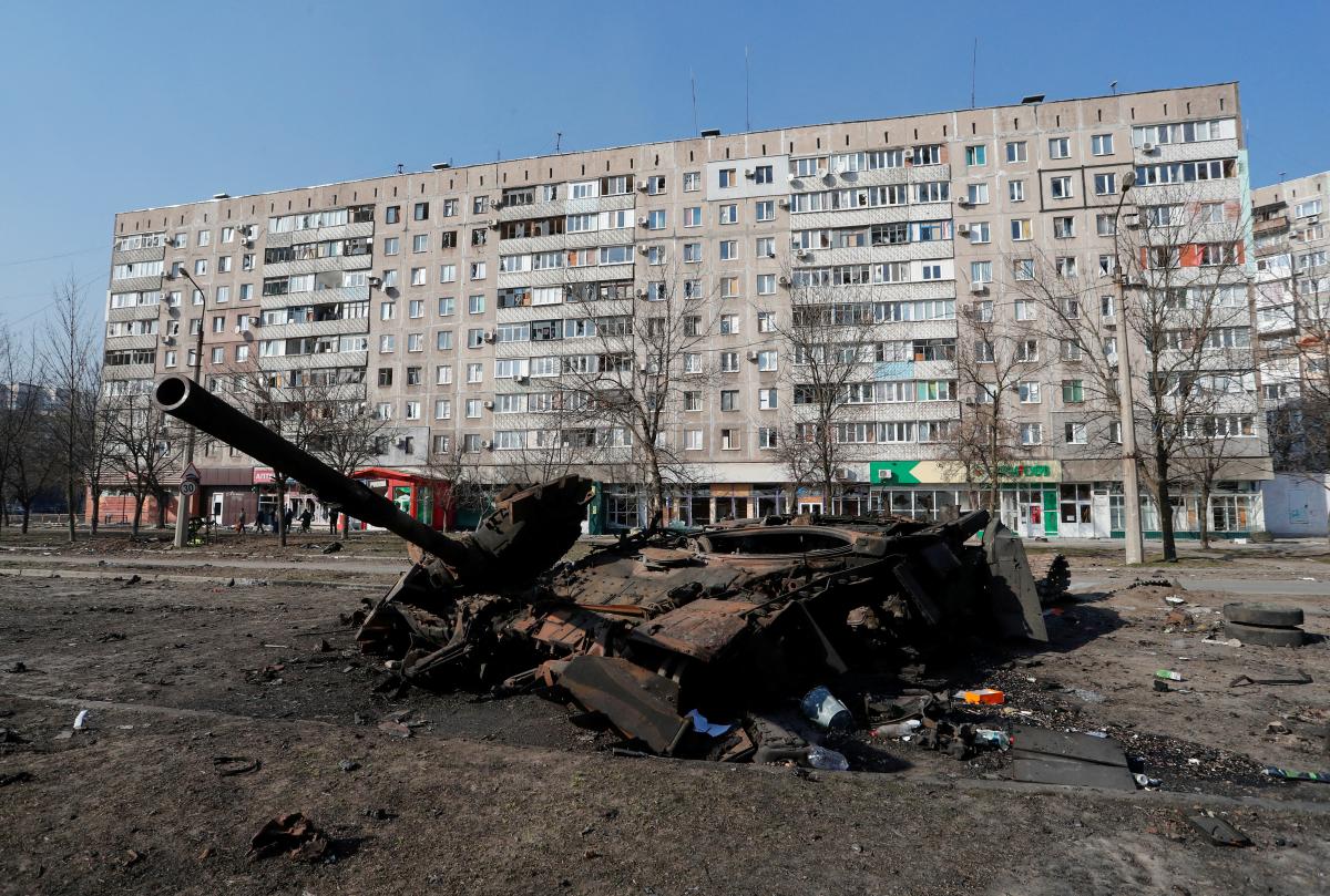 Россия окружила Мариуполь / фото REUTERS