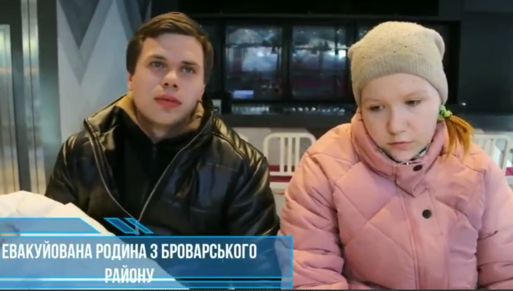 Евакуйоване подружжя розповіло про окупантів \ скриншот з відео Евакуйоване подружжя розповіло про окупантів \ скриншот з відео