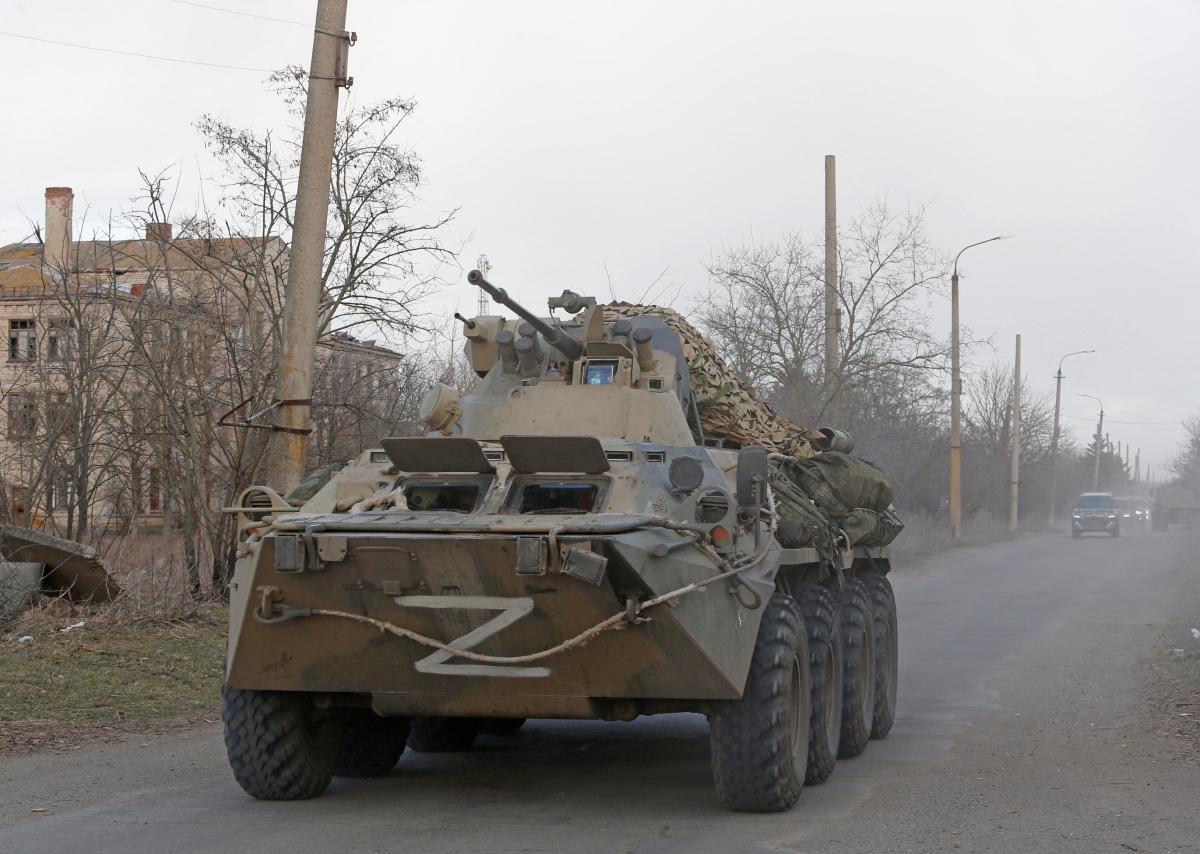 Росія перекидає війська з Херсонського напрямку на Луганський / фото REUTERS