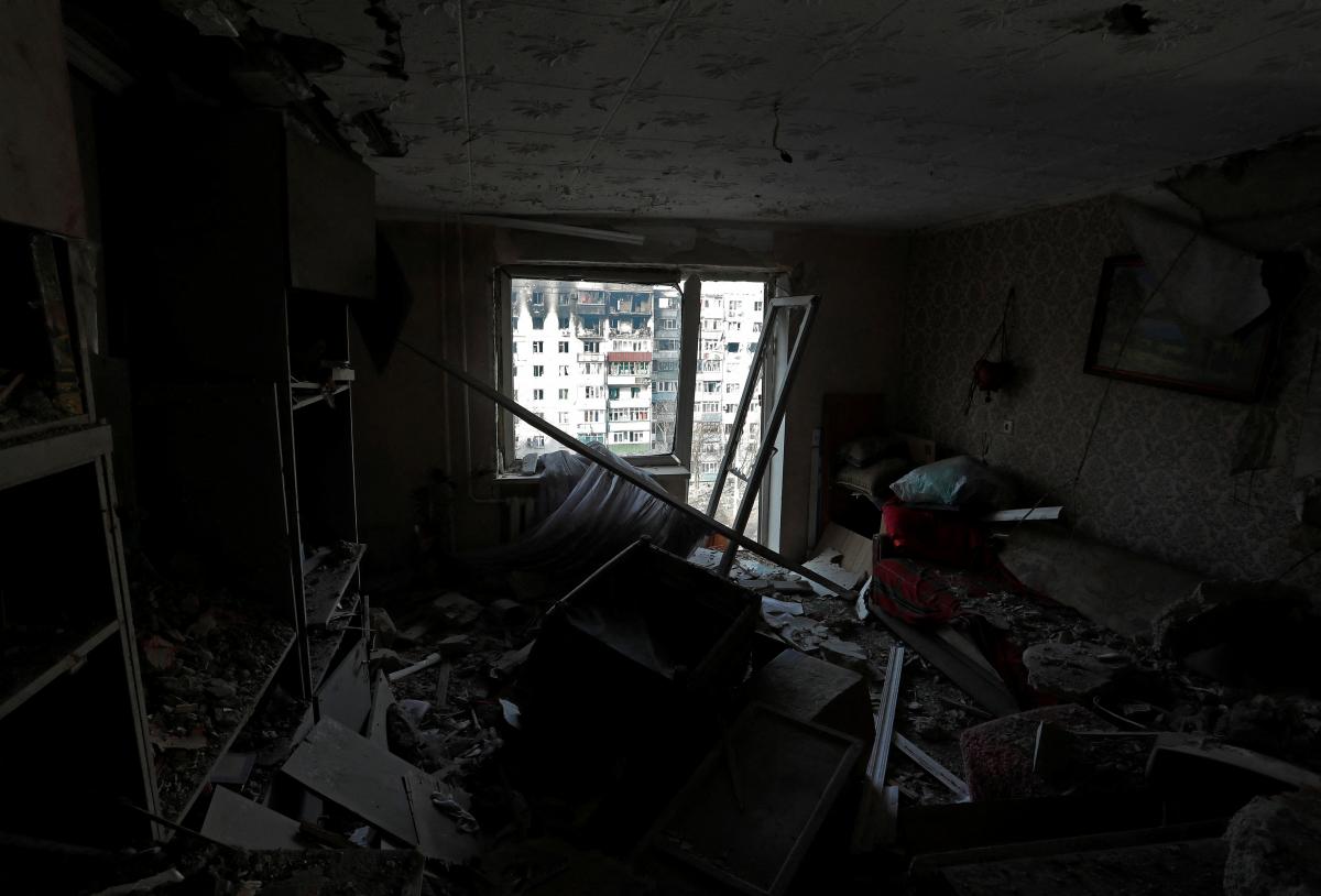 Мариуполь оцеплен оккупантами / фото REUTERS