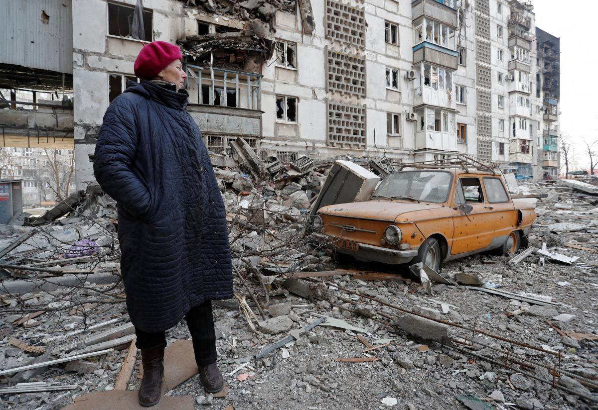 Россия оккупировала Мариуполь / фото REUTERS