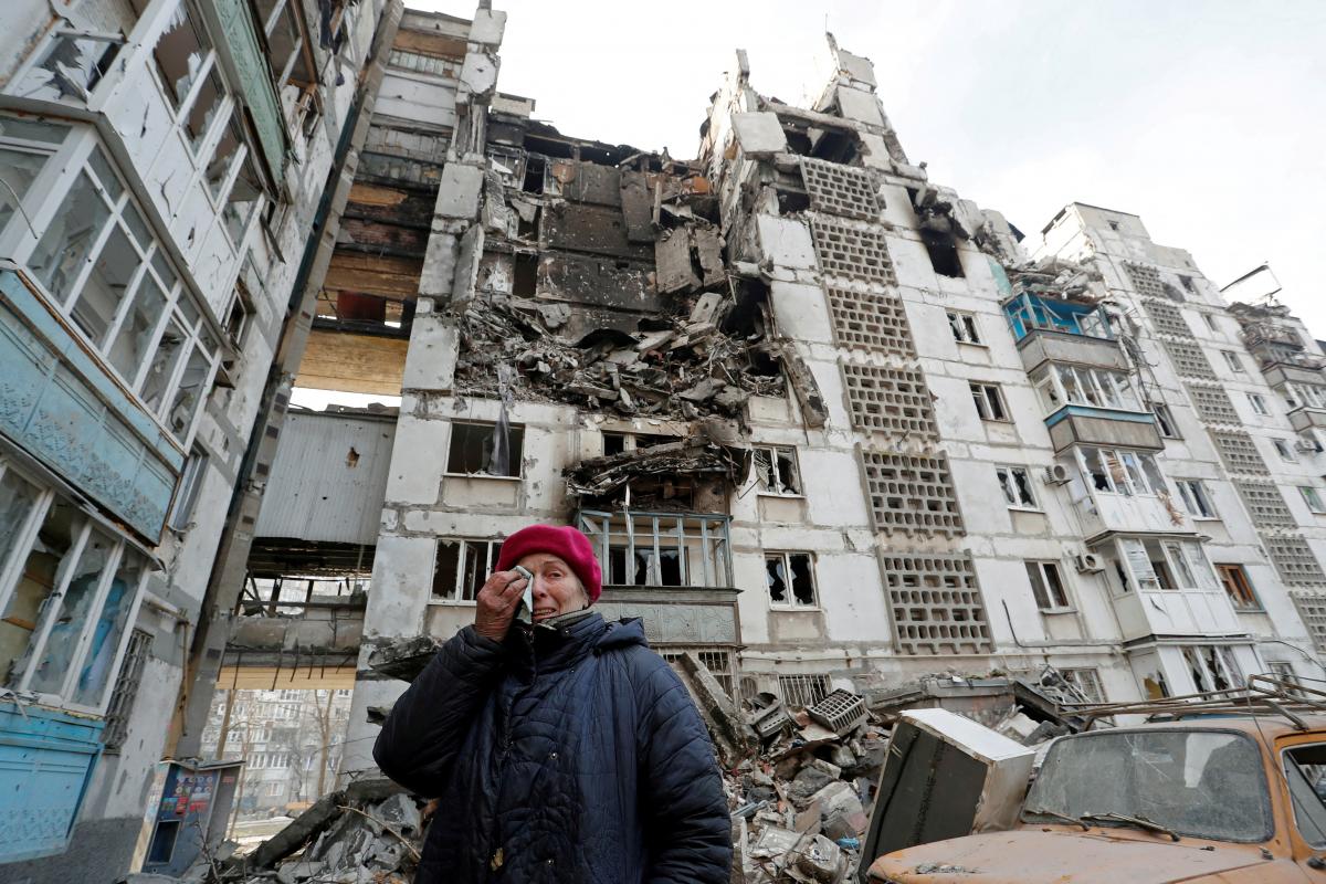 Россияне уничтожили Мариуполь / фото REUTERS
