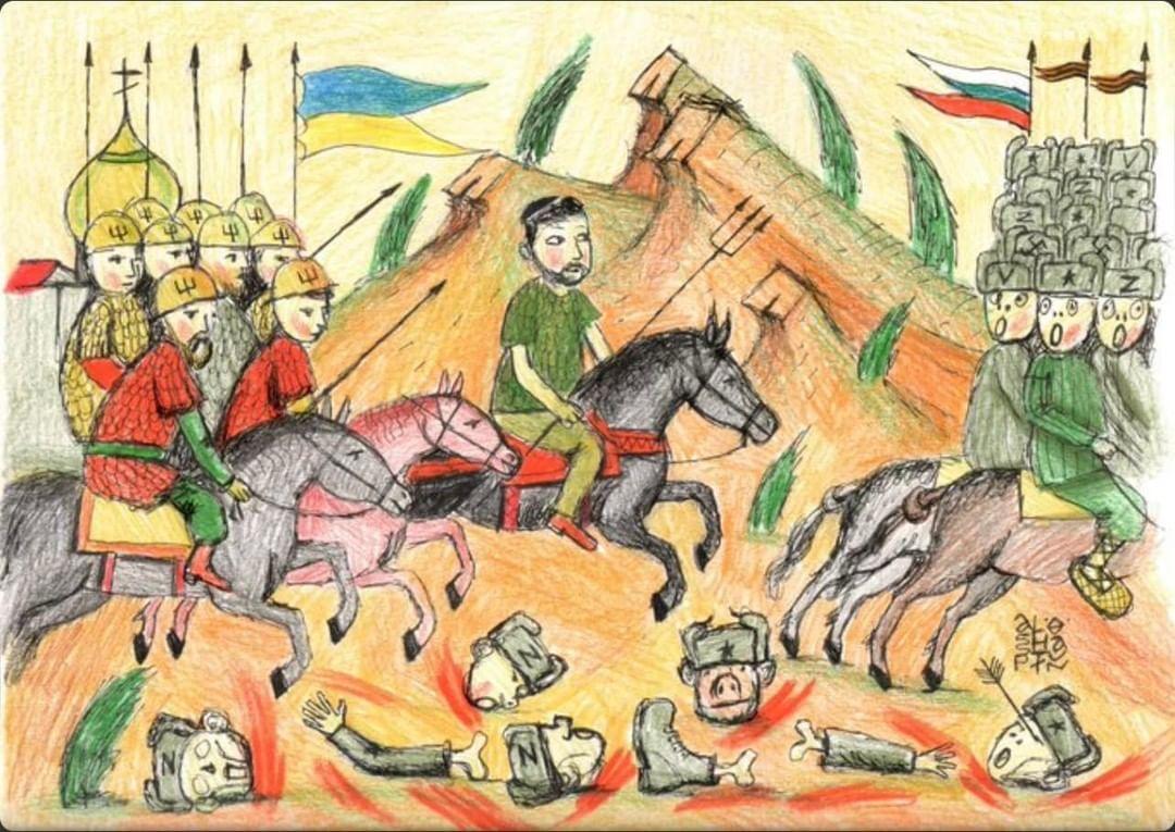 Повсюду головы оккупантов и Зеленский на коне: раскрыто предсказание Нострадамуса Повсюду головы оккупантов и Зеленский на коне: раскрыто предсказание Нострадамуса