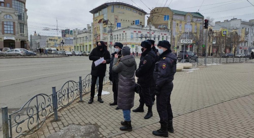 Протесты против вторжения в Украину