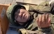 "Це не фейк, це мій син": у РФ мати взятого у полон в Україні бурята вийшла на пікет (фото)