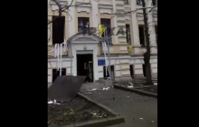 "Залишилися без нічого": окупанти РФ нещадно обстріляли інтернат для сліпих дітей (відео)