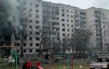 В Чернигове сбили вражеский самолет, бомбивший город