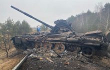 На напрямку Броварів окупанти втратили 4 БМП і 2 танки – Генштаб (фото)