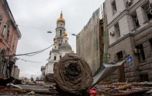 Как выглядит Харьков после ракетных обстрелов оккупантами (фоторепортаж)